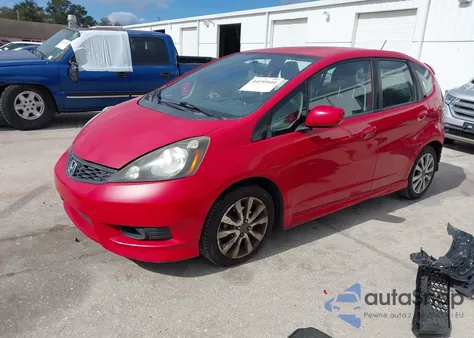 2013 Honda Fit Sport из США, поврежденный, VIN JHMGE8H57DC036494